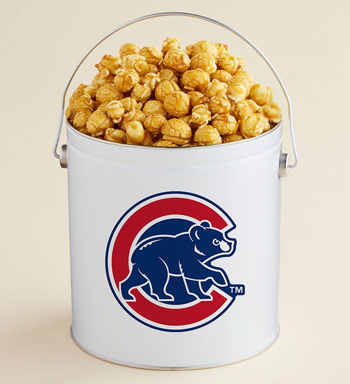 1 Gallon Chicago Cubs - Caramel Popcorn Tin